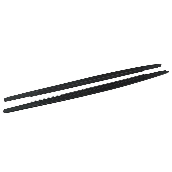 Gloss black side skirts for BMW G30 M Sport body kit V2