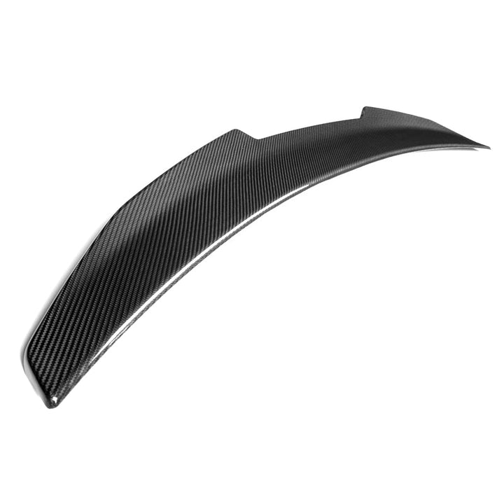 BMW G30 M5 F90 dry carbon fibre ducktail rear spoiler V1