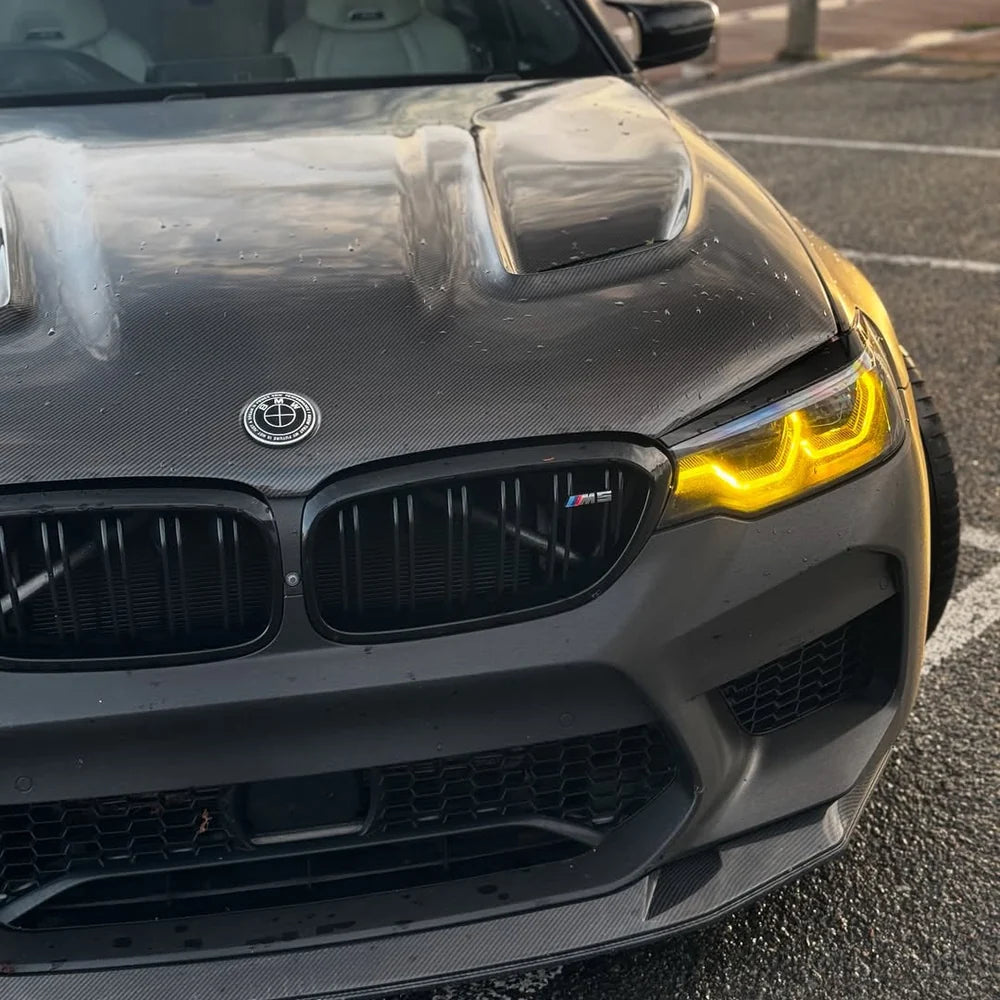 BMW 5 Series G30 M5 F90 yellow DRL LED board set