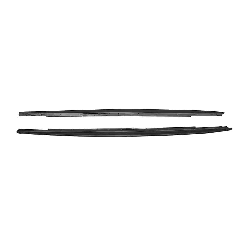 BMW 5 Series M Sport G30 gloss black side skirt profile view