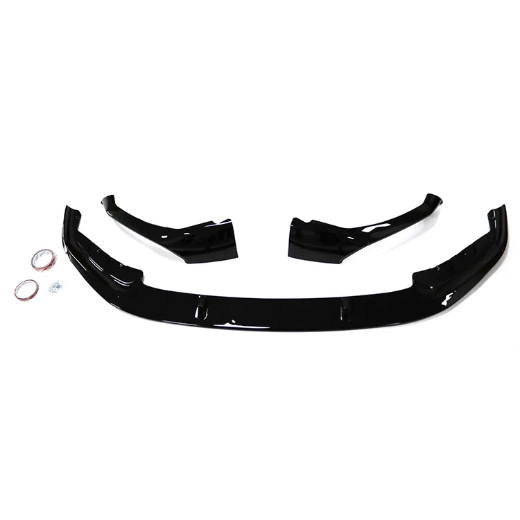 BMW G30 Pre-LCI 5 Series M Sport gloss black front splitter alternate