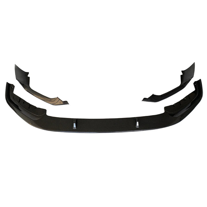 Gloss black front splitter for BMW 5 Series G30 Pre-LCI M Sport bumper
