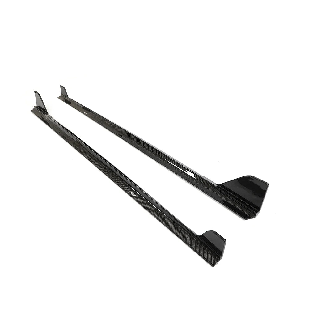 BMW 2 Series G42 M Sport carbon fibre full length side skirts V1 pair