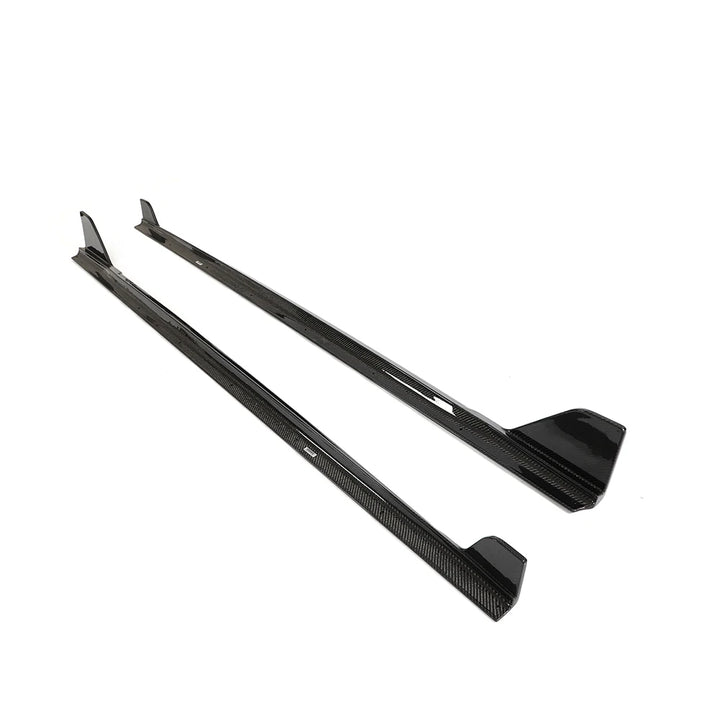 BMW 2 Series G42 M Sport carbon fibre full length side skirts V1 pair