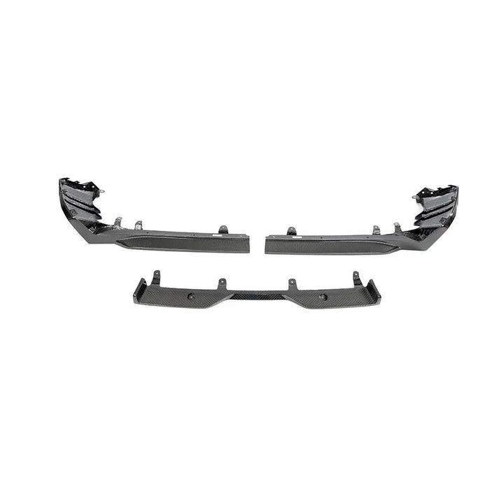 BMW 5 Series G60 M Sport rear bumper diffuser top view