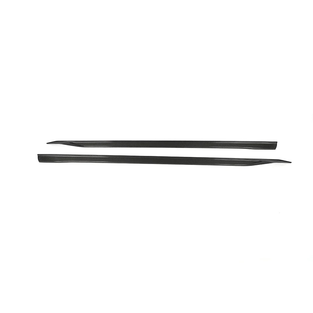 BMW 5 Series i5 G60 G61 M Sport dry carbon fibre side skirts pair