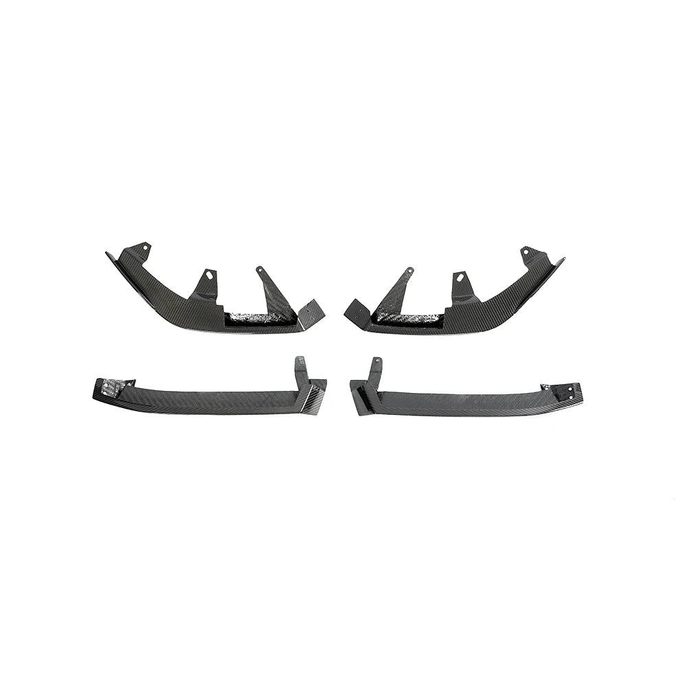 Genuine dry carbon fibre front splitter for BMW 5 Series i5 G60 G61
