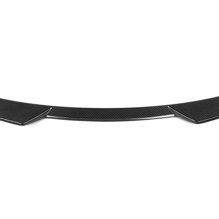 BMW G61 Touring dry carbon fibre ducktail spoiler close-up