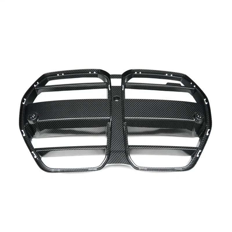 BMW M3 G80 M4 G82 dry carbon fibre kidney grilles V2 recessed profile