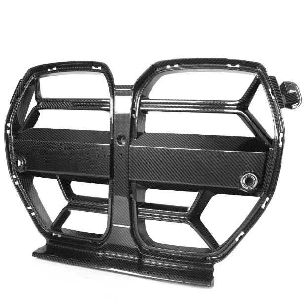 BMW M3 G80/G81 &amp; M4 G82/G83 Dry Carbon Fibre Kidney Grilles V3 (2021+)