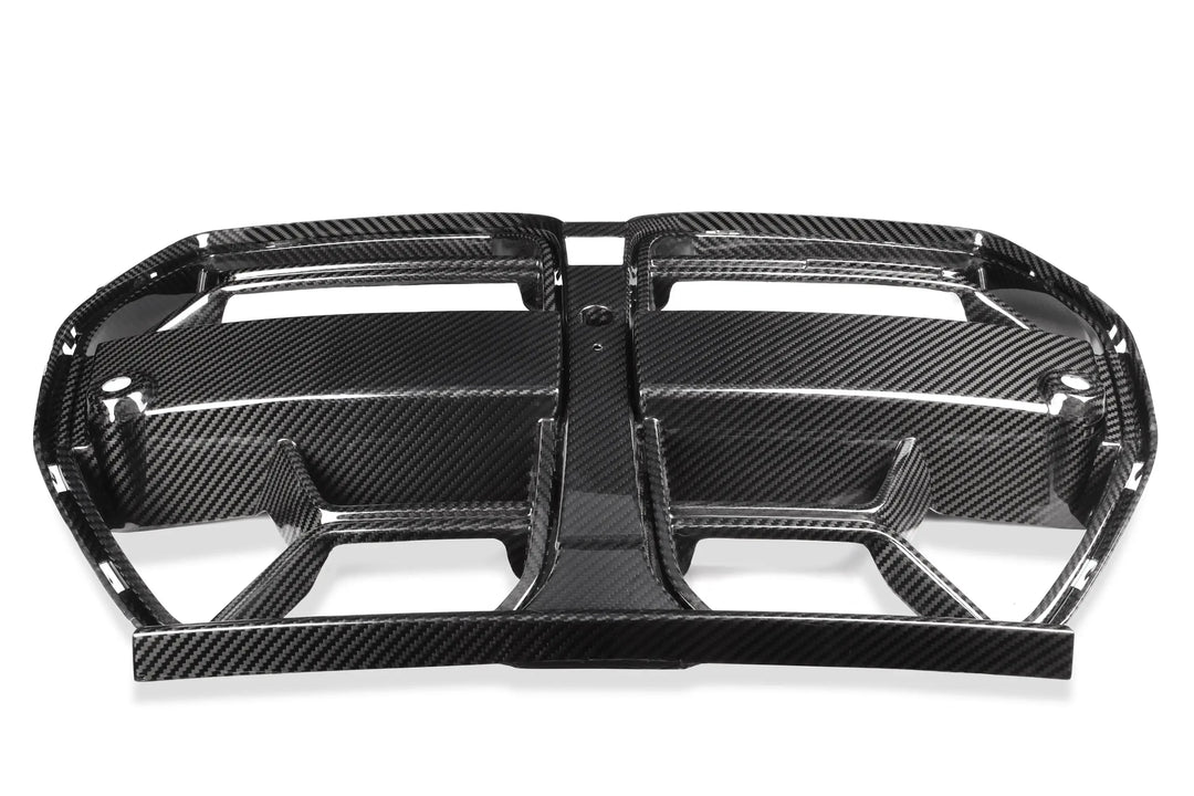 BMW M3 G80/G81 &amp; M4 G82/G83 Dry Carbon Fibre Kidney Grilles V3 (2021+)
