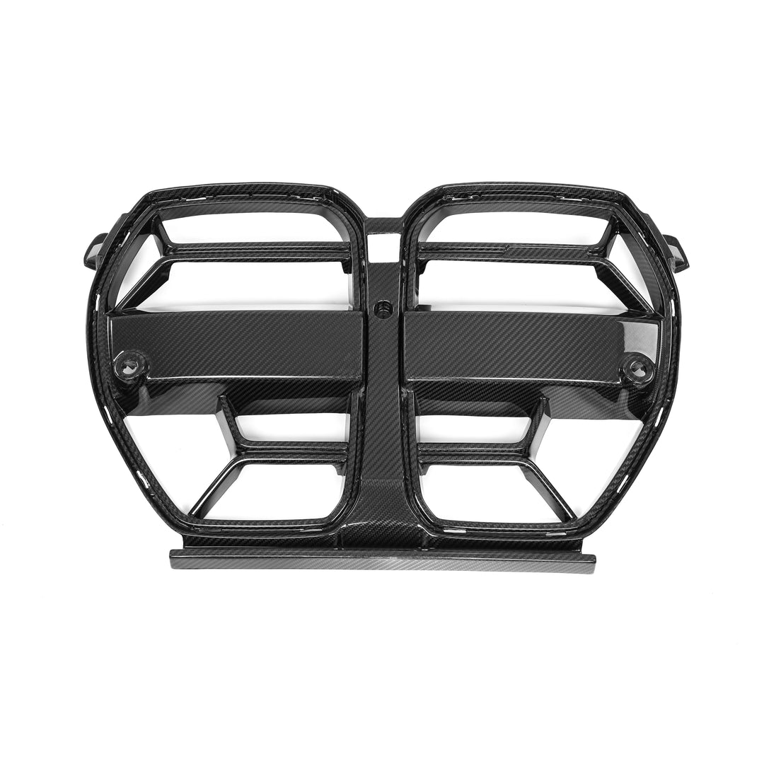 BMW M3 G80/G81 &amp; M4 G82/G83 Dry Carbon Fibre Kidney Grilles V3 (2021+)