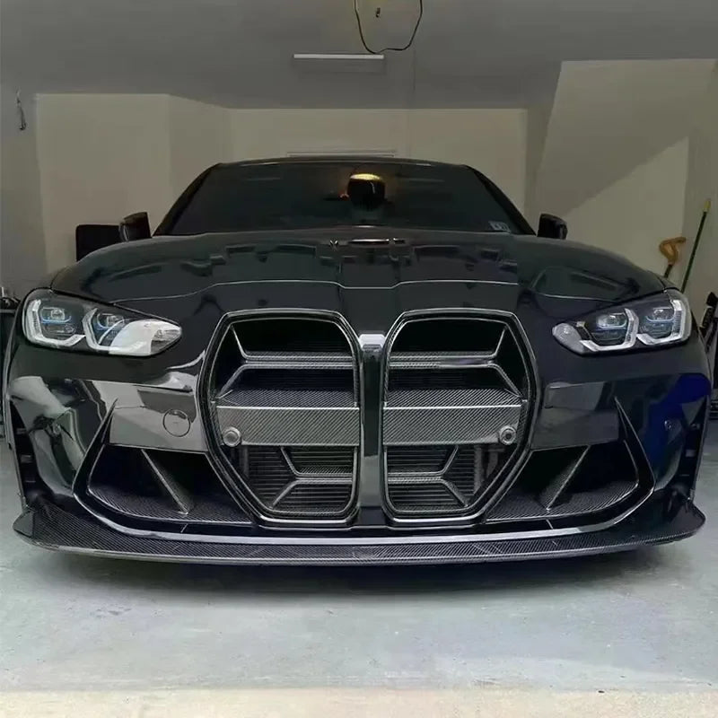 BMW M3 G80/G81 &amp; M4 G82/G83 Dry Carbon Fibre Kidney Grilles V3 (2021+)