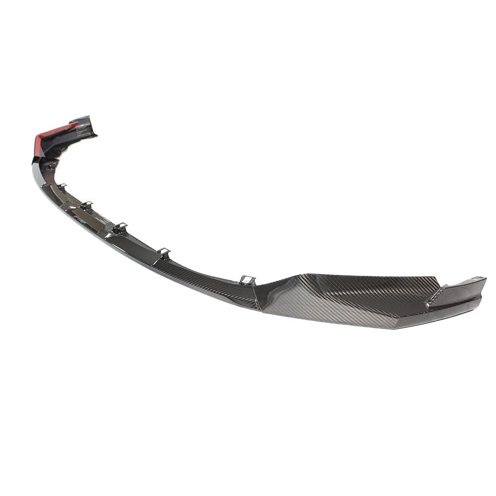 BMW M3 G80 M4 G82 dry carbon fibre front splitter V1 alternate shot
