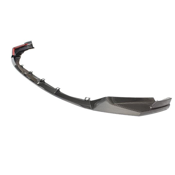 BMW M3 G80 M4 G82 dry carbon fibre front splitter V1 alternate shot