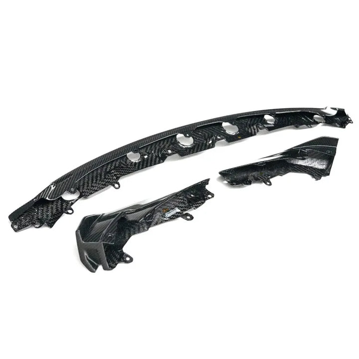 Genuine dry carbon fibre front splitter V4 for BMW M3 M4 G80 G82 G83