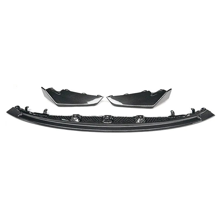 BMW M3 M4 G80 G82 dry carbon fibre front splitter V4
