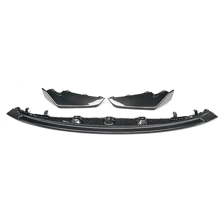 BMW M3 M4 G80 G82 dry carbon fibre front splitter V4
