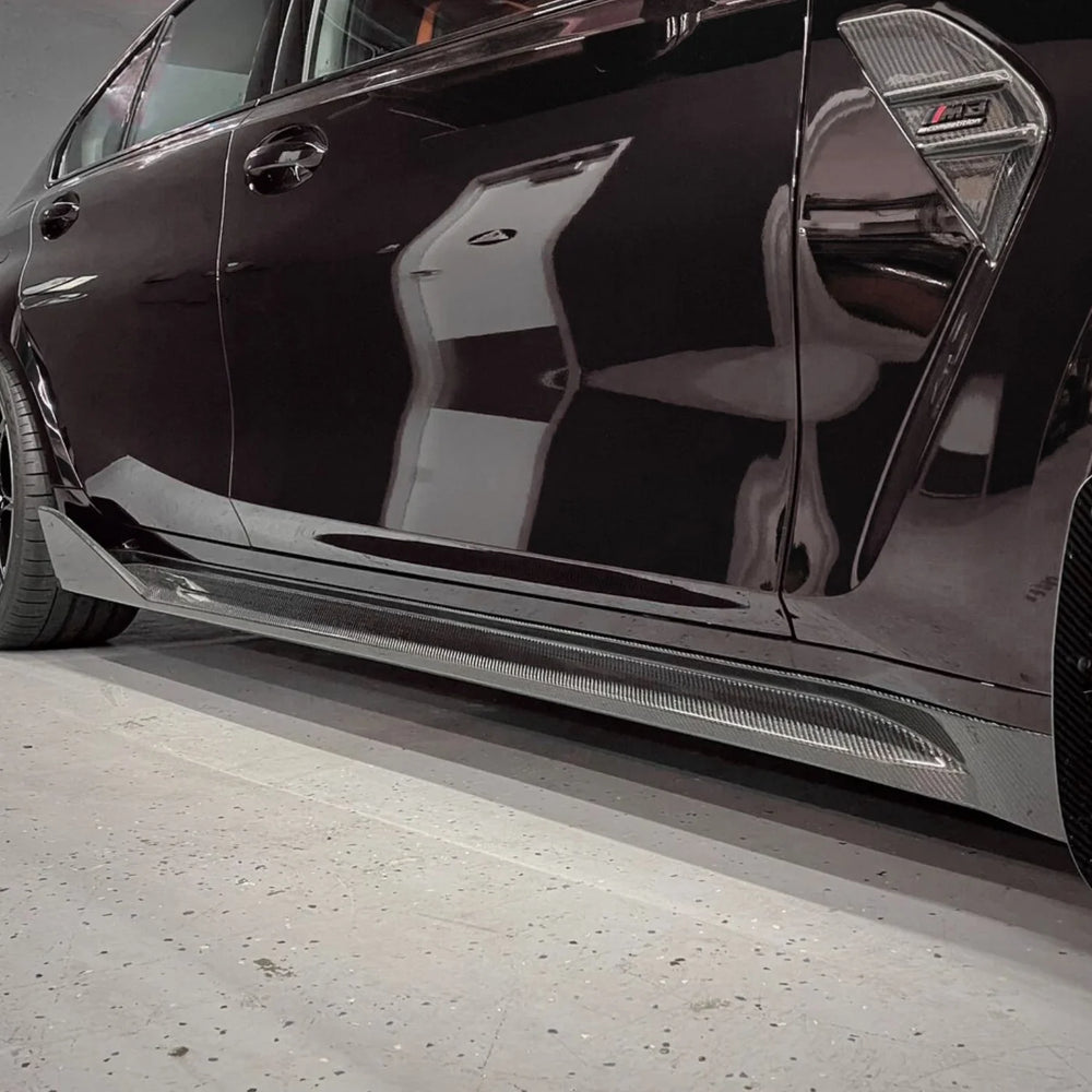 BMW M3 G81 Touring side skirt V1 installed