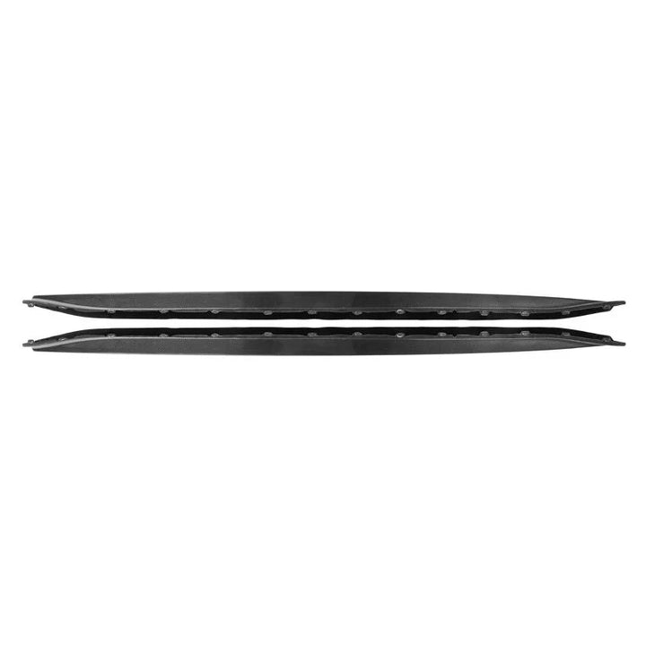 Dry carbon fibre side skirt V2 for BMW M3 G80 showing weave