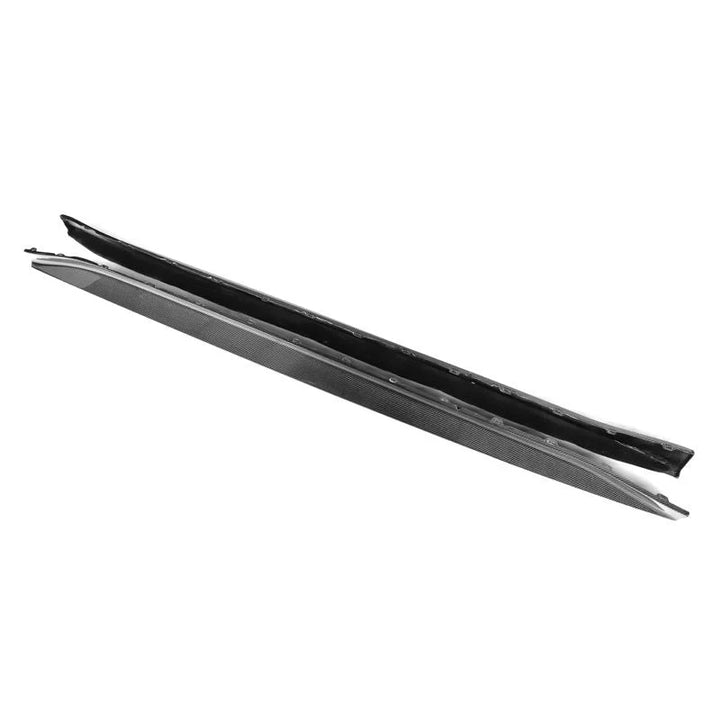 BMW M3 G80 G81 dry carbon fibre side skirts V2 pair