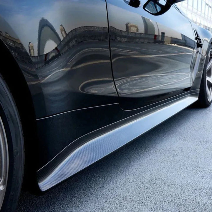 BMW M3 G81 Touring side skirt V2 installed