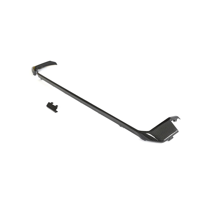 BMW M3 G81 Touring dry carbon fibre diffuser trim close-up