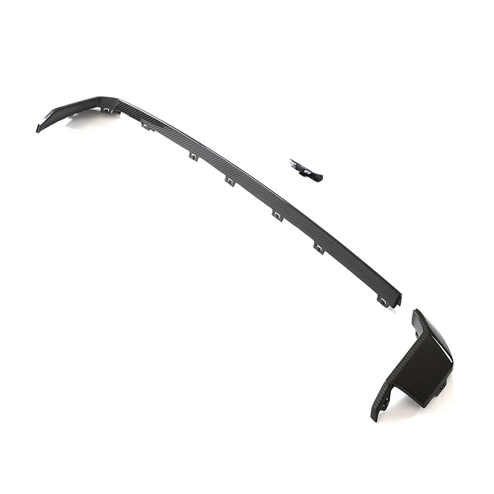 Genuine dry carbon fibre diffuser trim for BMW M3 M4 G80 G82 G83