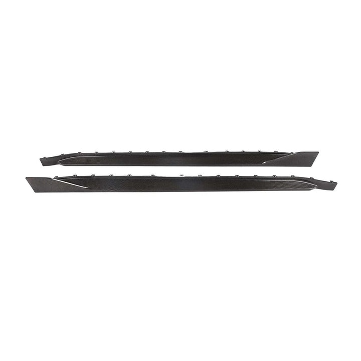 BMW M3 M4 G80 G81 G82 G83 dry carbon fibre side skirts V1 pair