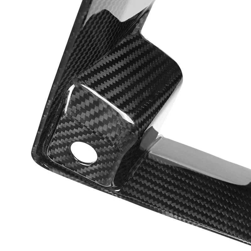 BMW M2 G87 front bumper duct close-up showing weave