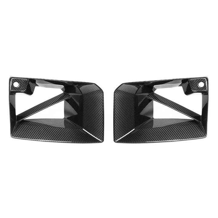 BMW M2 G87 dry carbon fibre front bumper ducts V1