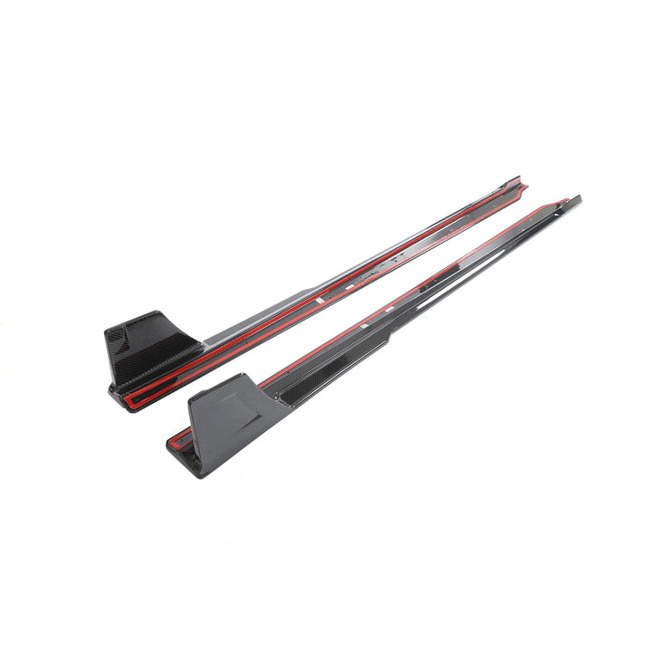 Genuine dry carbon fibre side skirts V1 for BMW M2 G87