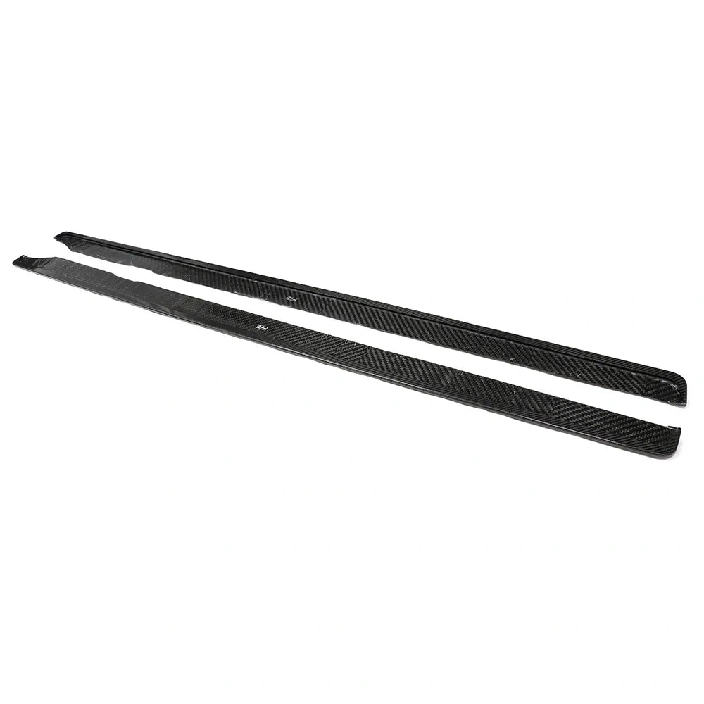 Genuine dry carbon fibre side skirts V2 for BMW M2 G87