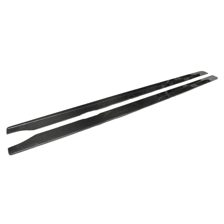 BMW M2 G87 dry carbon fibre side skirts V2 pair
