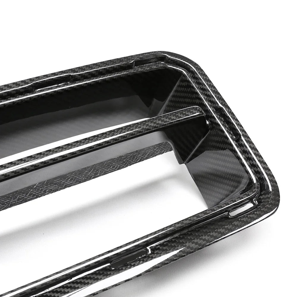 BMW M2 G87 front grille close-up showing weave