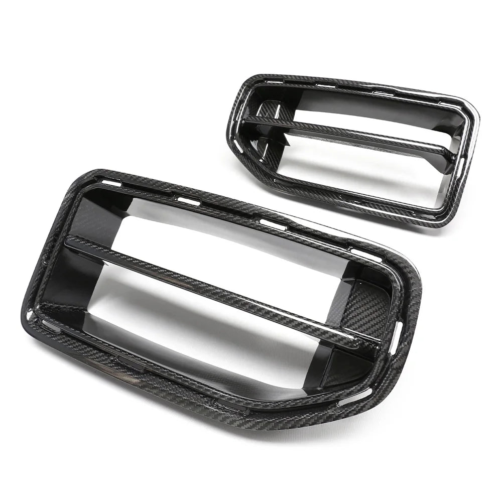 Genuine dry carbon fibre kidney grille V1 for BMW M2 G87
