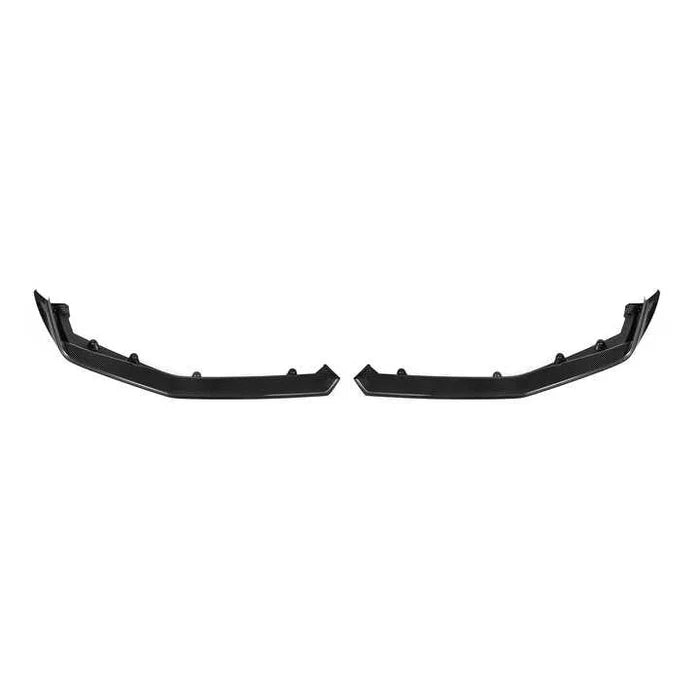 BMW M5 G90 G99 dry carbon fibre front lip splitter V1 alternate shot