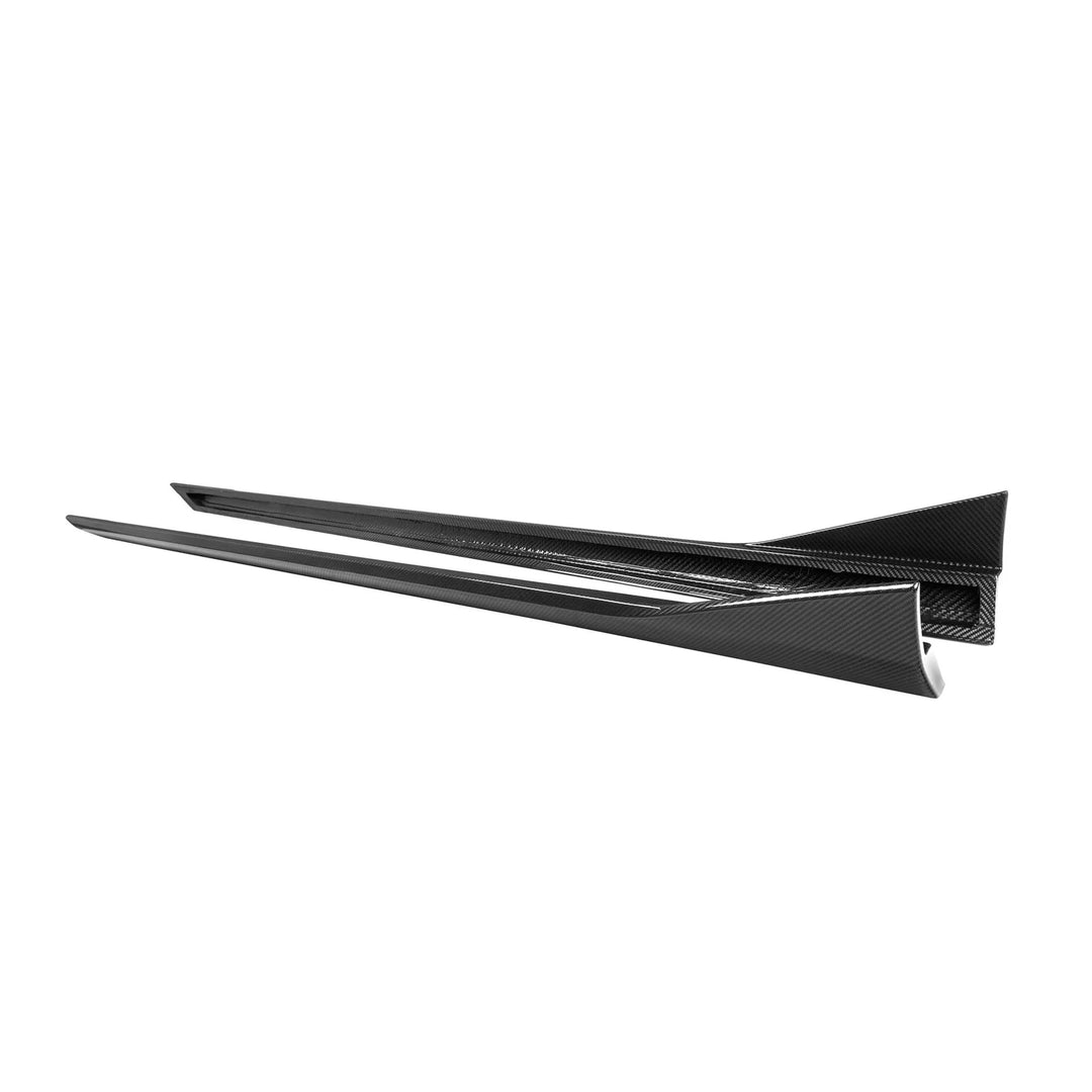 BMW M5 G90 G99 dry carbon fibre side skirts pair