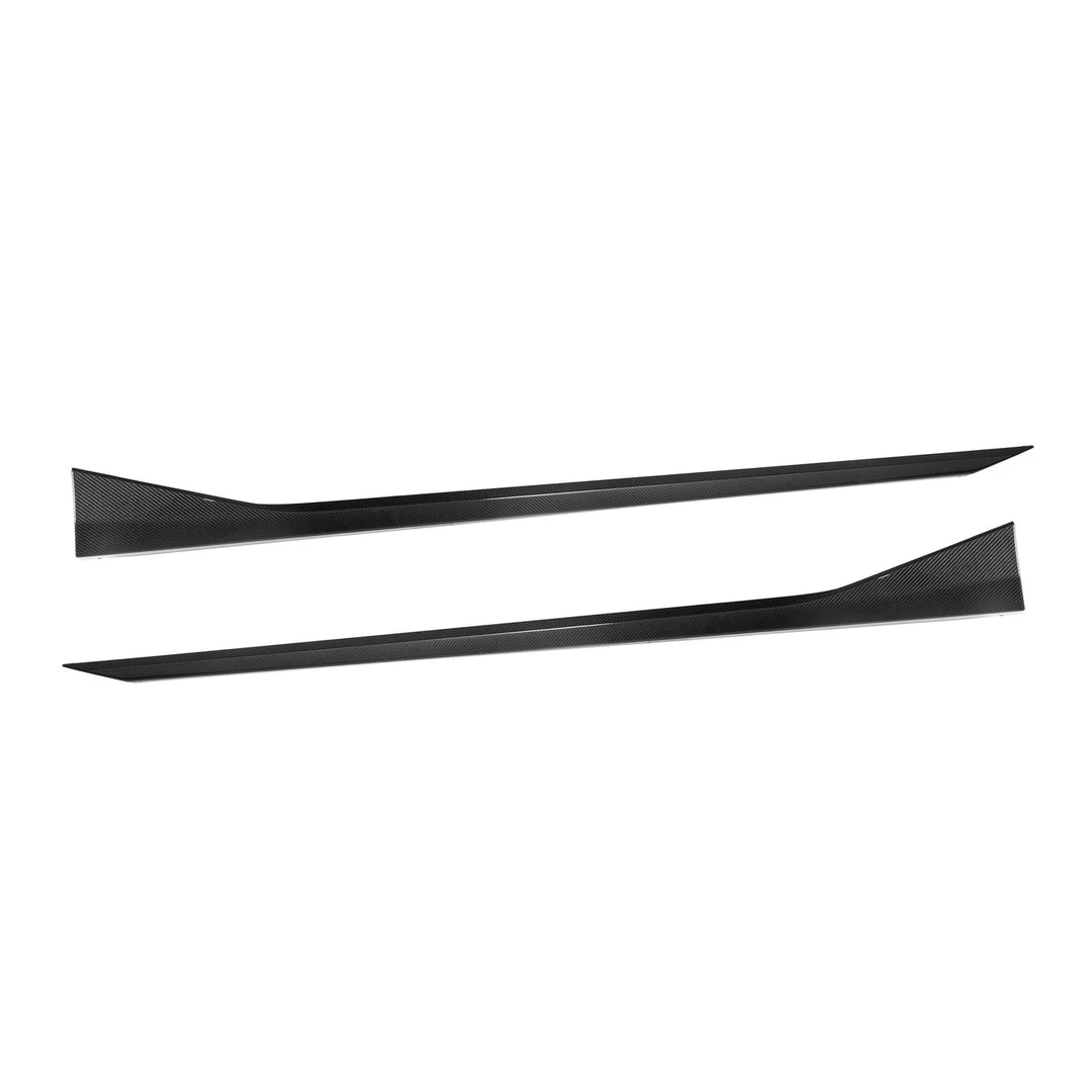 Genuine dry carbon fibre side skirts for BMW M5 G90 G99