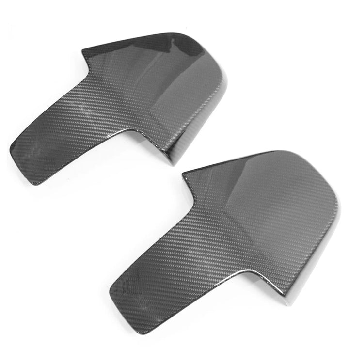 BMW G-Series F9x dry carbon fibre seat back cover