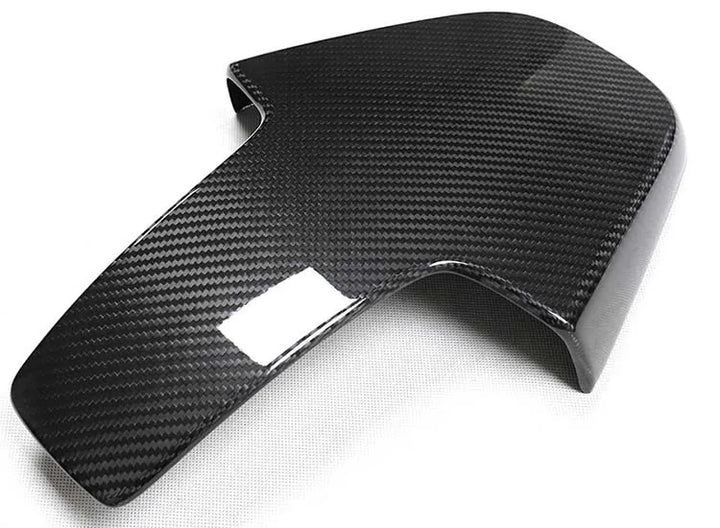 BMW M8 F92 dry carbon fibre seat back close-up