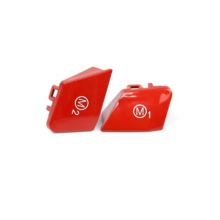 Red M mode buttons for BMW M2 M3 M4 steering wheel