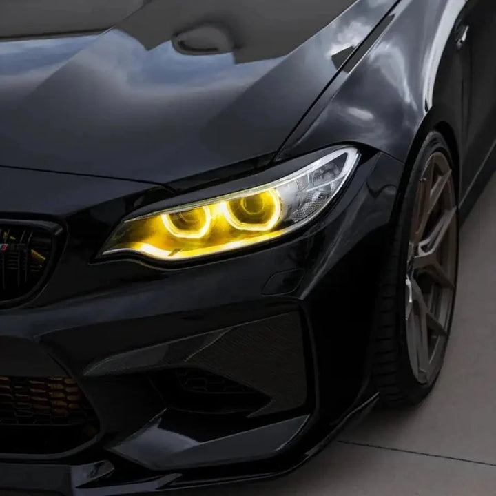 BMW M2 F87 Pre-LCI yellow DRL headlight module replacement