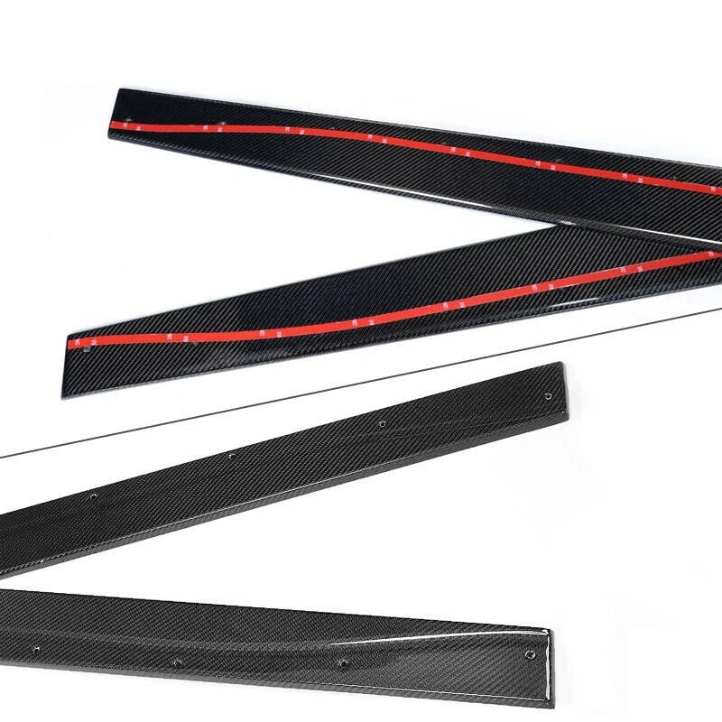BMW M3 F80 M4 F82 F83 real carbon fibre direct replacement side skirts