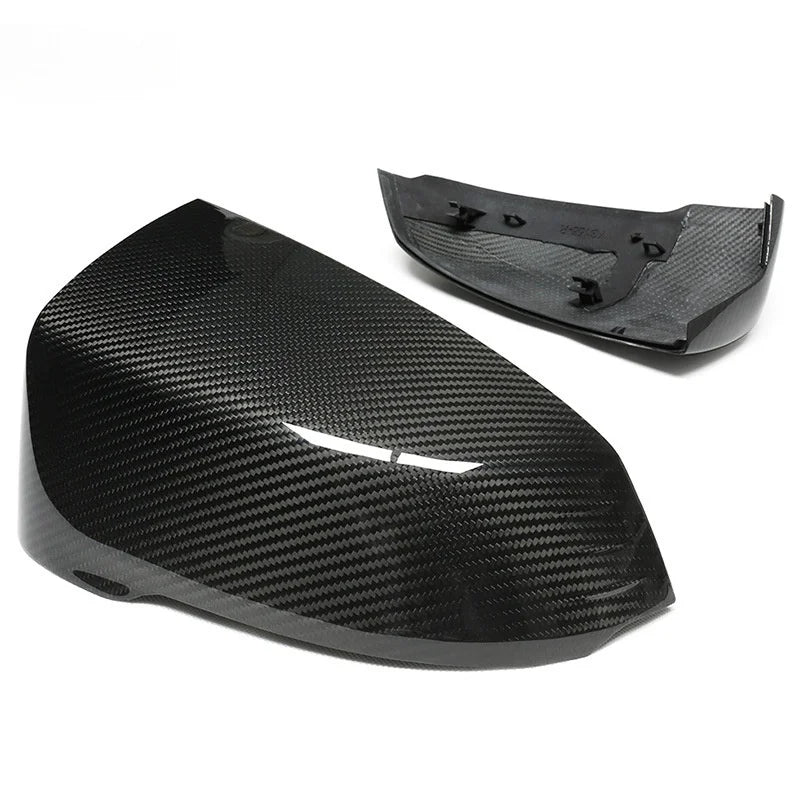 BMW X1 U11 fitted with dry carbon fibre wing mirror covers