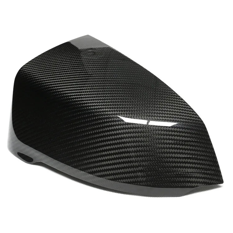 Genuine dry carbon fibre wing mirror covers for BMW X1 U11 singe mirror shot