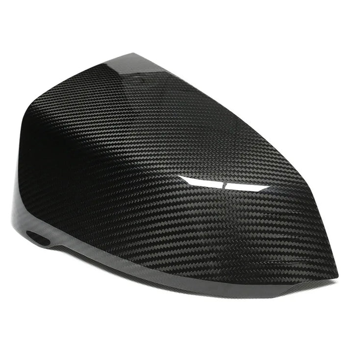 Genuine dry carbon fibre wing mirror covers for BMW X1 U11 singe mirror shot