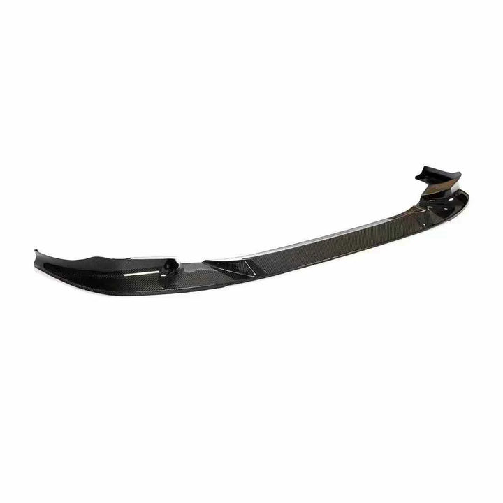Carbon fibre front splitter V1 for BMW X3M showing weave
