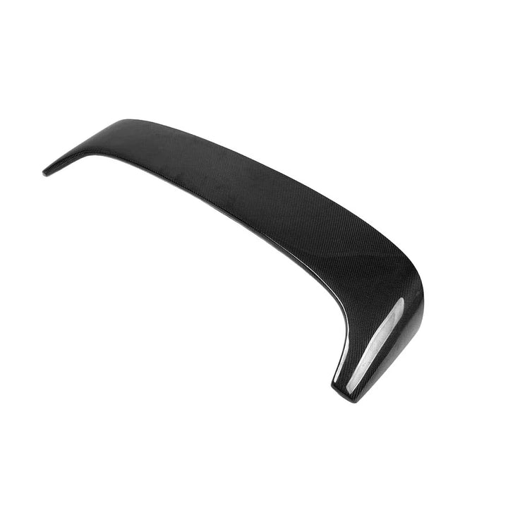 BMW F15 X5 carbon fibre roof spoiler close-up