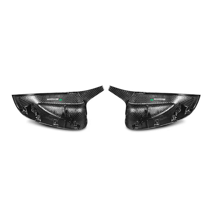 Dry carbon fibre wing mirror covers for BMW X3 X4 X5 X6 X7
